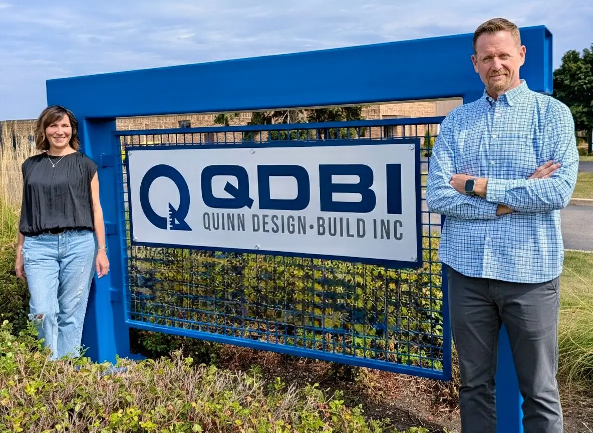 Quinn Design-Build Inc. monument sign